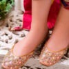 peaches and cream juttis 1