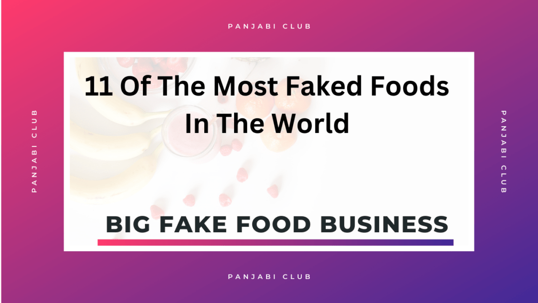 big fake food business fake food in world